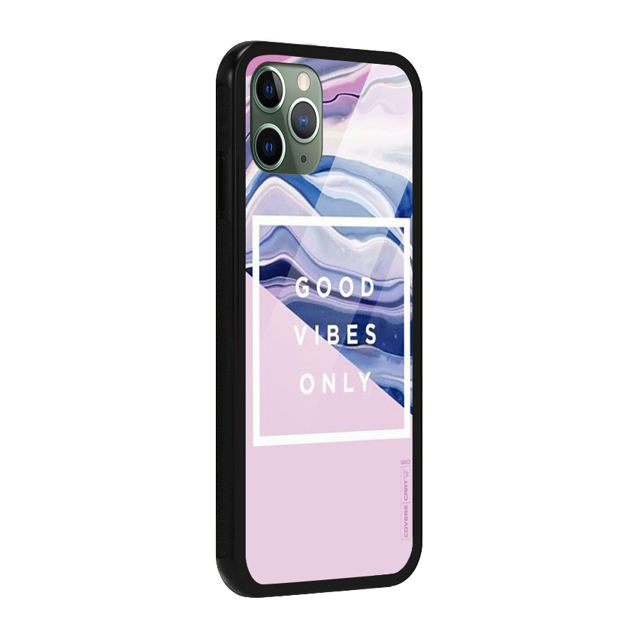 Pastel Color Vibes Glass Back Case for iPhone 11 Pro