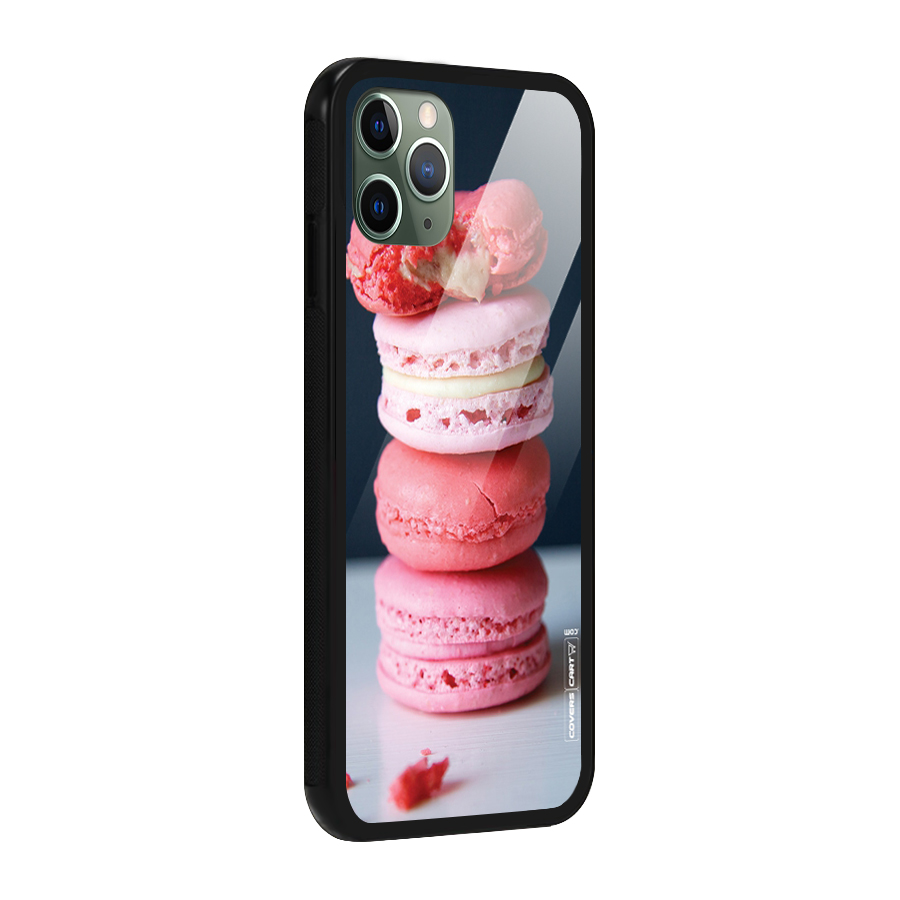 Pastel Macroons Glass Back Case for iPhone 11 Pro