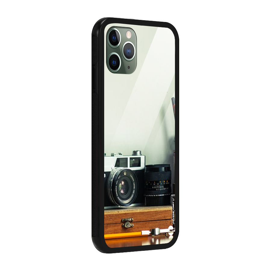 Photographer Desk Glass Back Case for iPhone 11 Pro
