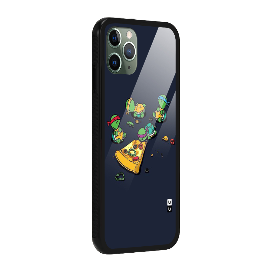 Pizza Overload Glass Back Case for iPhone 11 Pro