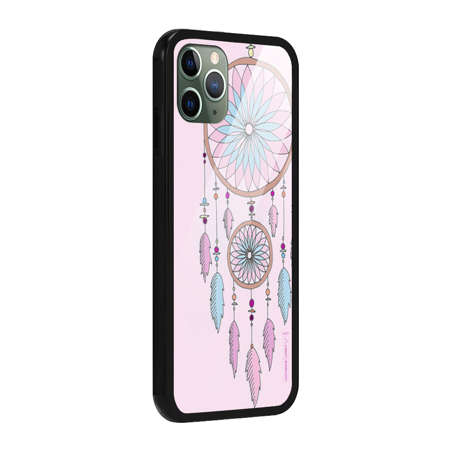 Pretty Dream Catcher Glass Back Case for iPhone 11 Pro