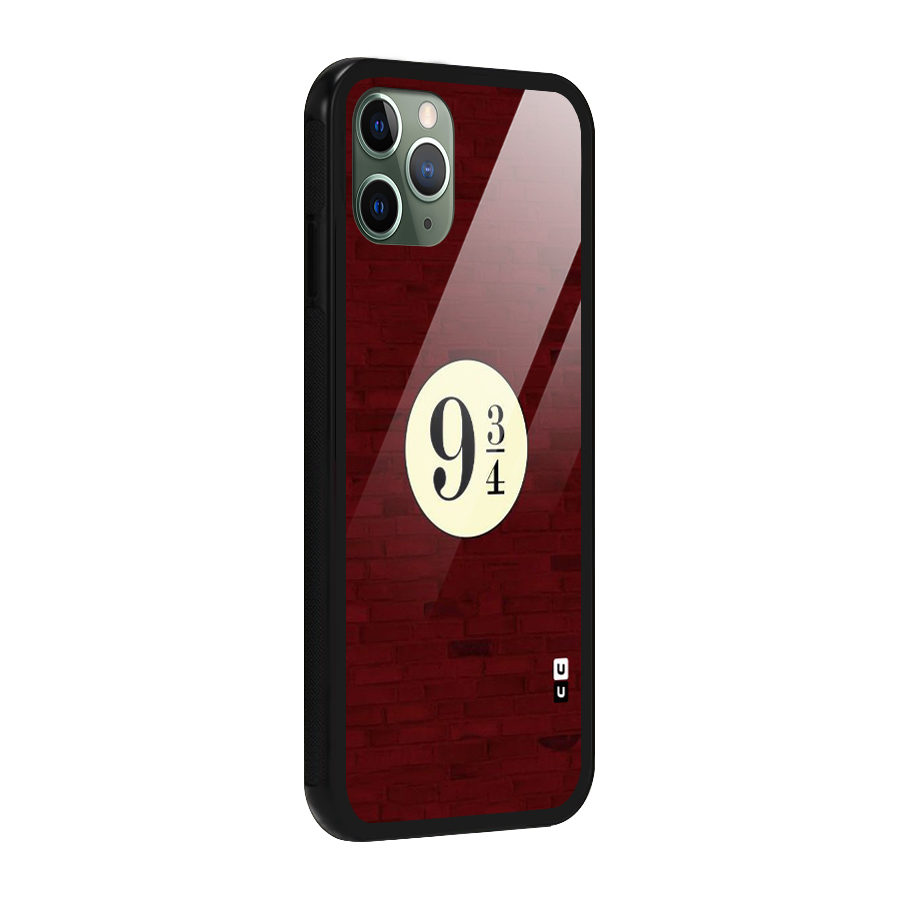 Red Wall Express Glass Back Case for iPhone 11 Pro