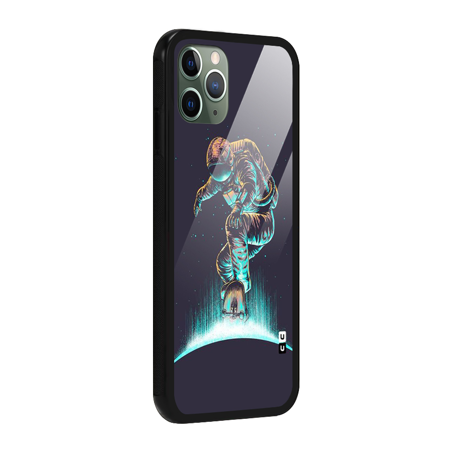Rolling Spaceman Glass Back Case for iPhone 11 Pro