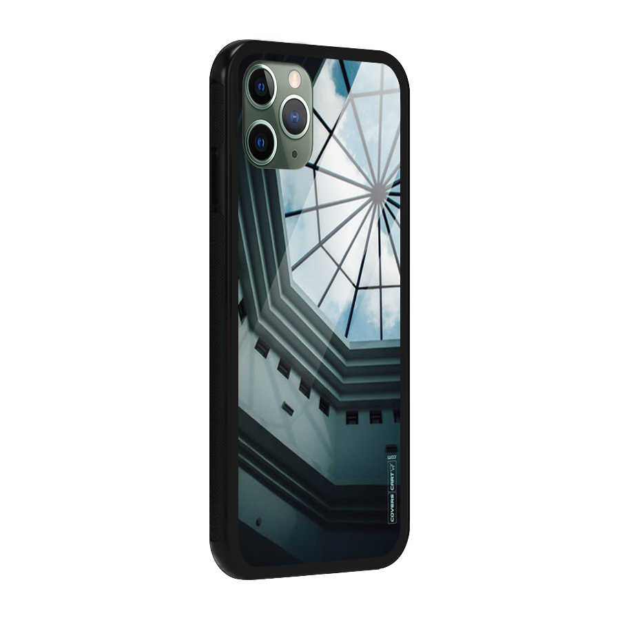 Rooftop Perspective Glass Back Case for iPhone 11 Pro