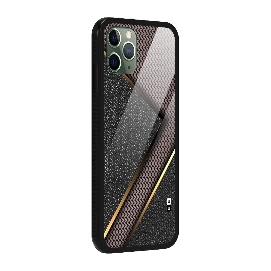 Rugged Polka Design Glass Back Case for iPhone 11 Pro