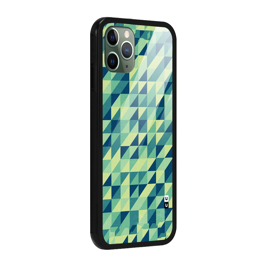Shady Green Glass Back Case for iPhone 11 Pro