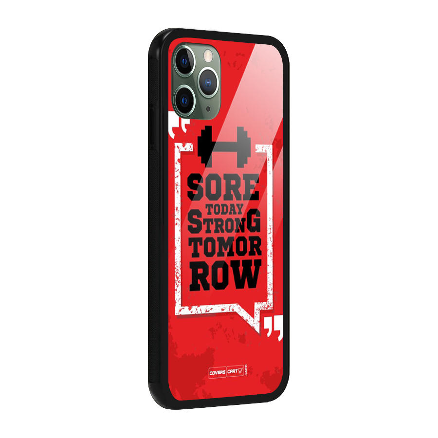 Stay Strong Glass Back Case for iPhone 11 Pro