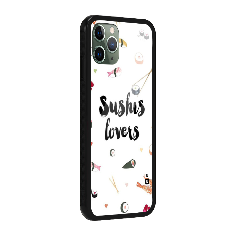 Sushi Lovers Glass Back Case for iPhone 11 Pro