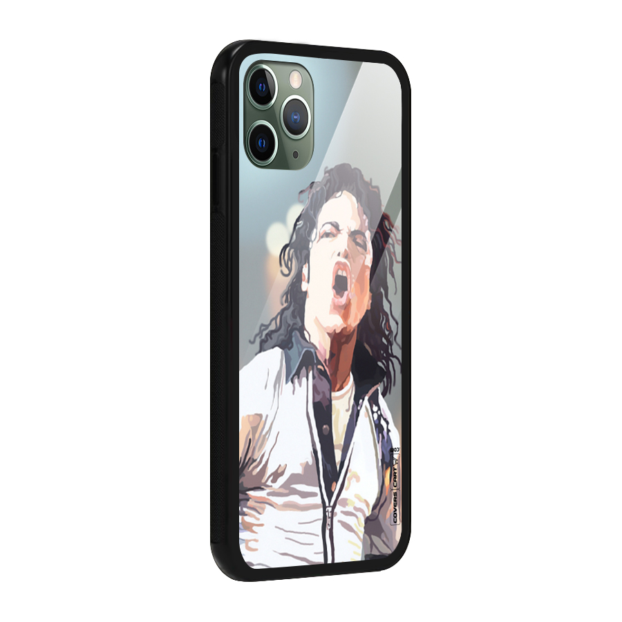 The Legend Michael Jackson Glass Back Case for iPhone 11 Pro