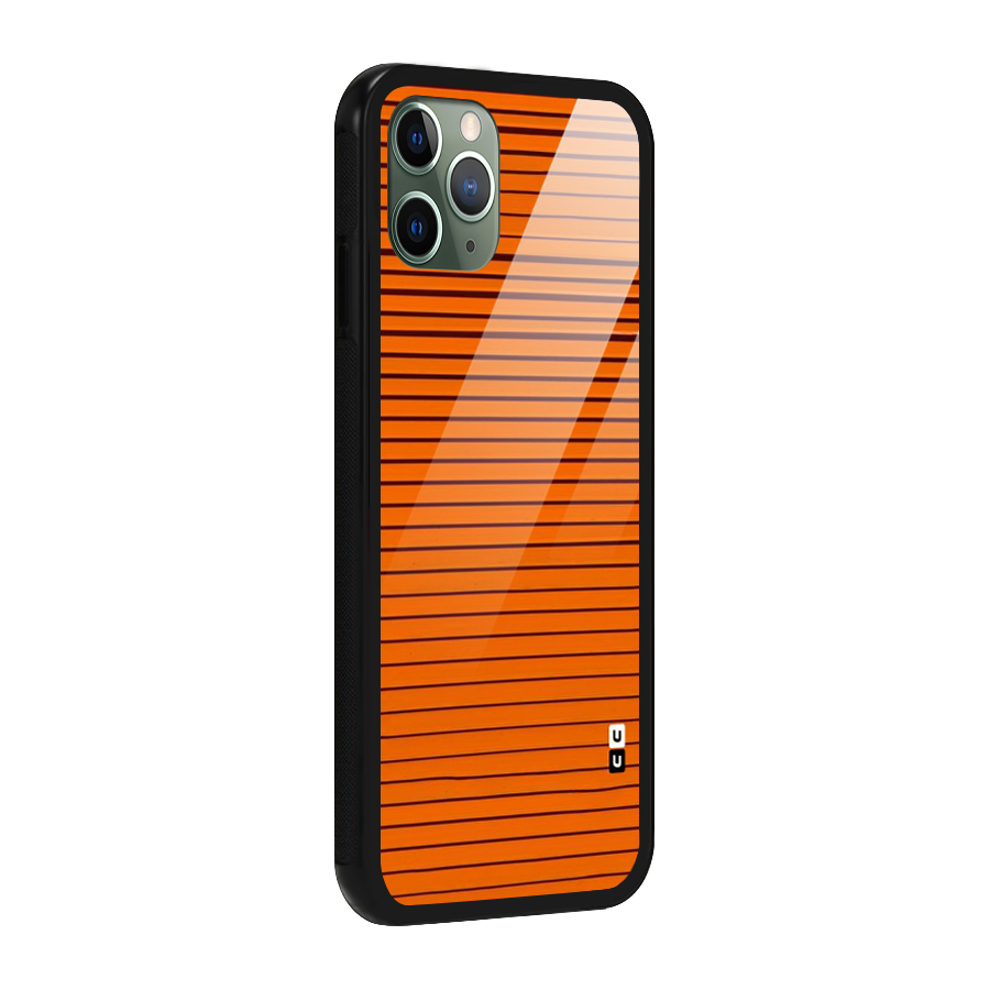 Trippy Stripes Glass Back Case for iPhone 11 Pro