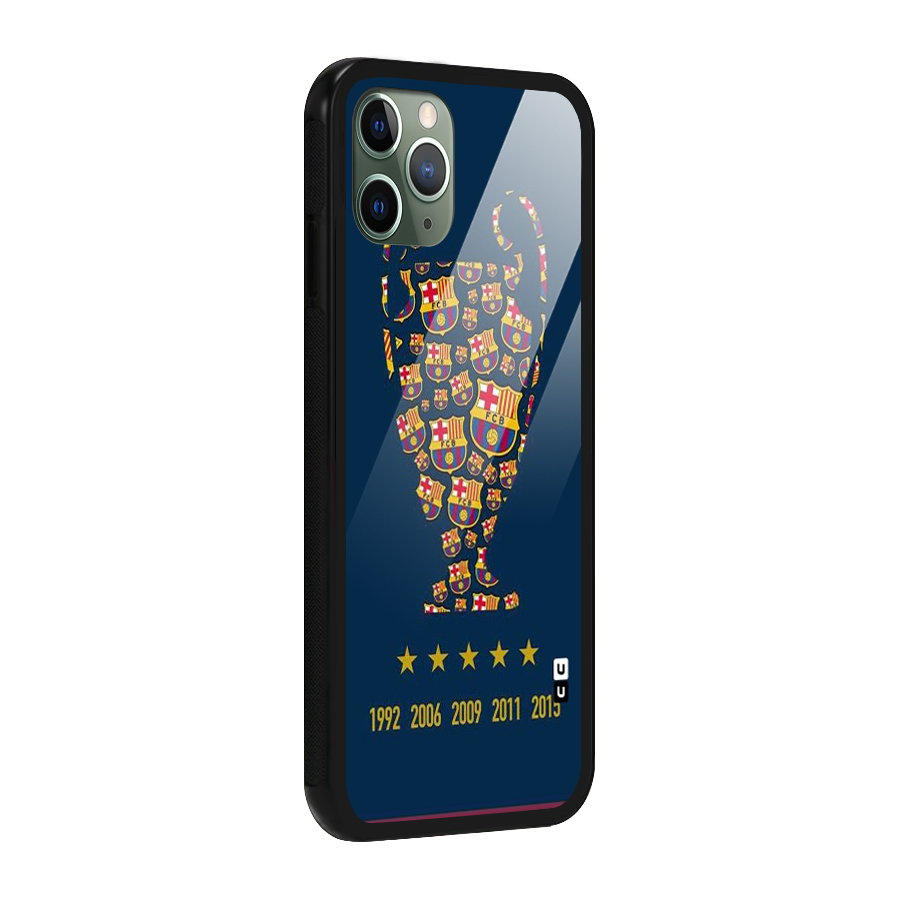 Trophy Team Glass Back Case for iPhone 11 Pro