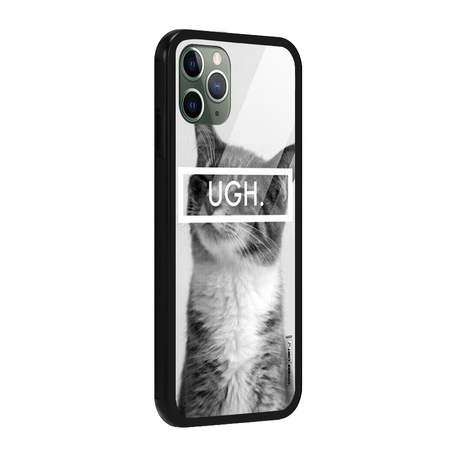 Ugh Kitty Glass Back Case for iPhone 11 Pro