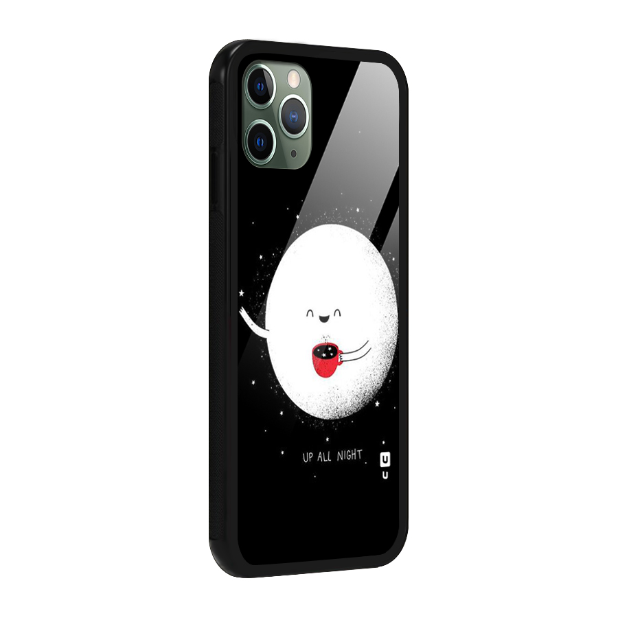 Up All Night Glass Back Case for iPhone 11 Pro