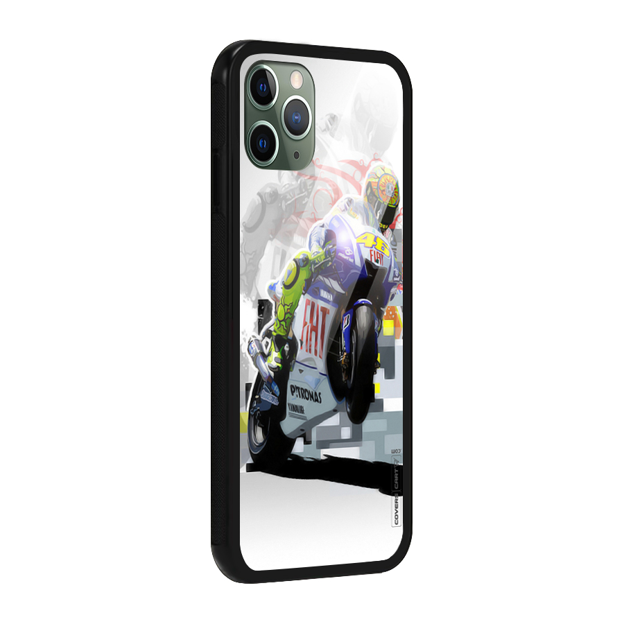 Valentino Rossi Glass Back Case for iPhone 11 Pro
