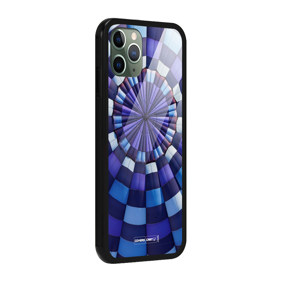 Violet Wonder Glass Back Case for iPhone 11 Pro