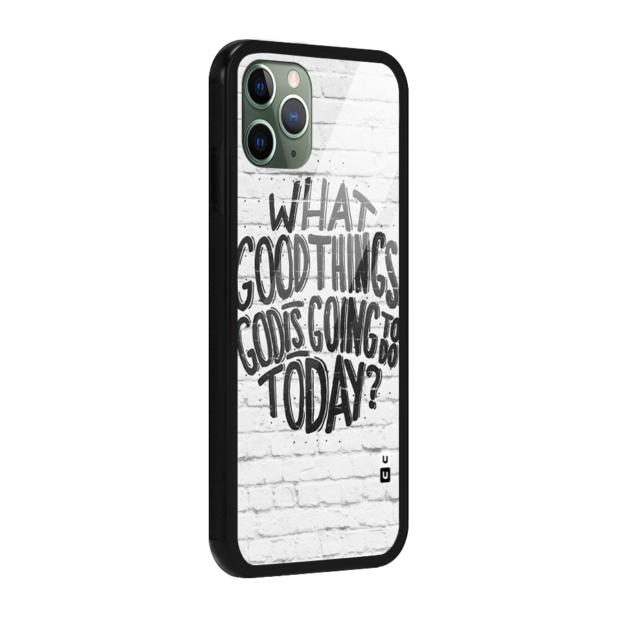 Wall Good Glass Back Case for iPhone 11 Pro