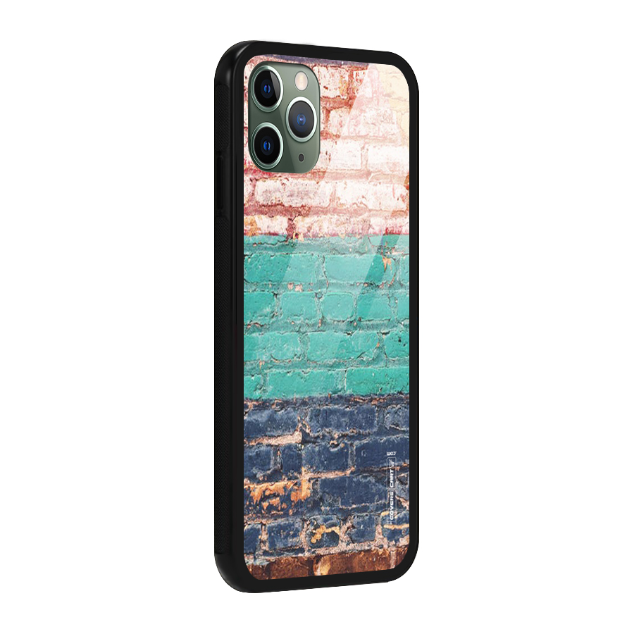 Wall Grafitty Glass Back Case for iPhone 11 Pro