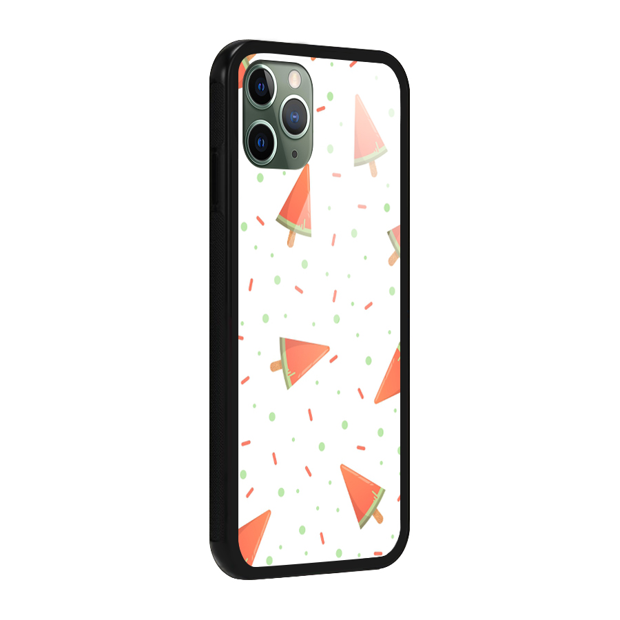 Watermelon Ice Creams Glass Back Case for iPhone 11 Pro