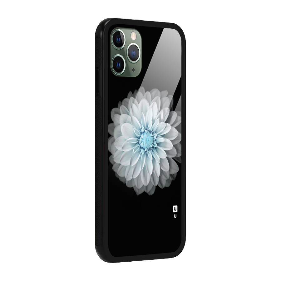 White Bloom Glass Back Case for iPhone 11 Pro