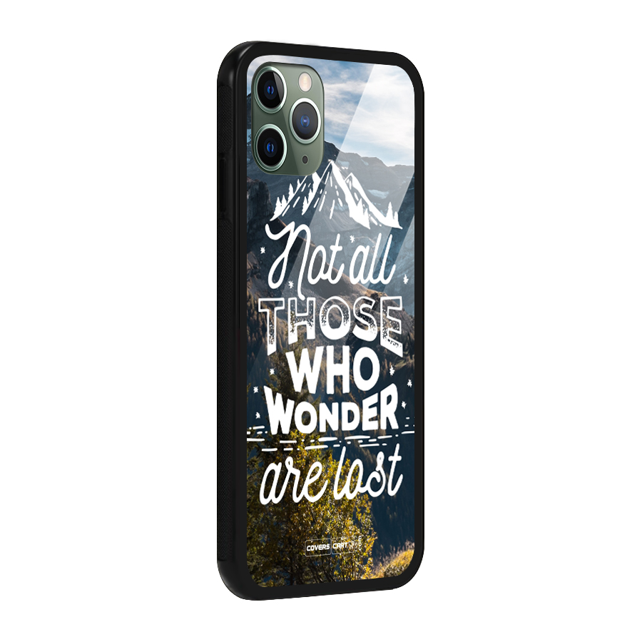 Wonder Lost Glass Back Case for iPhone 11 Pro