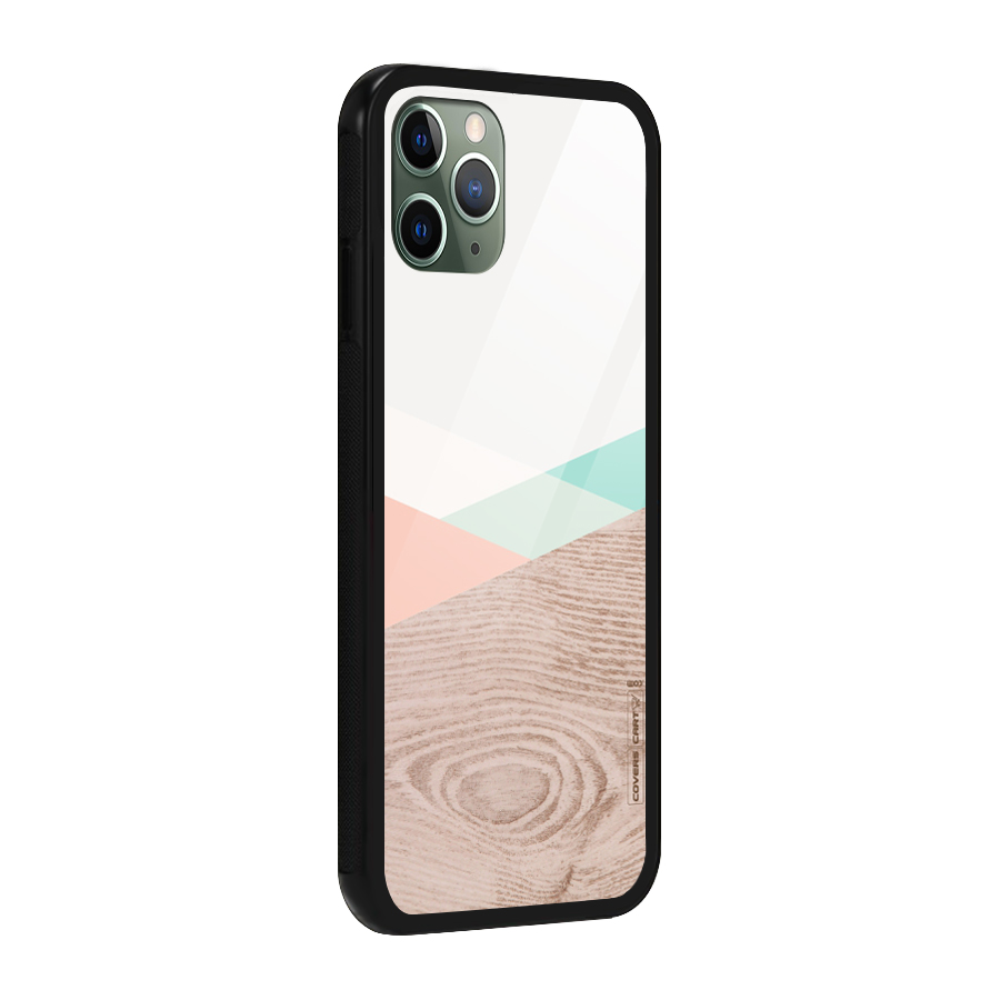 Wooden Fusion Glass Back Case for iPhone 11 Pro