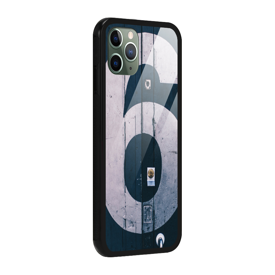 Wooden Six Glass Back Case for iPhone 11 Pro