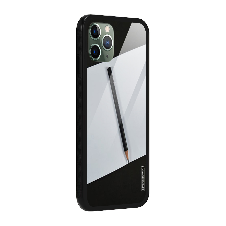 Write Your Thoughts Glass Back Case for iPhone 11 Pro