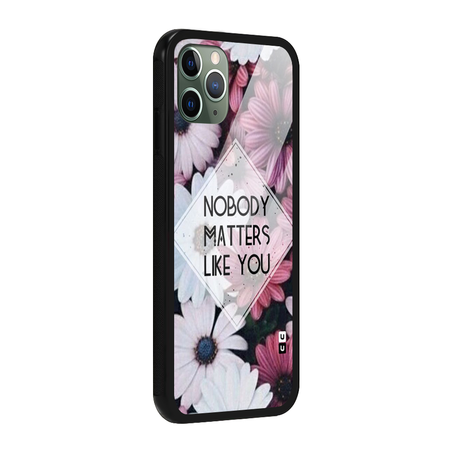 You Matter Glass Back Case for iPhone 11 Pro