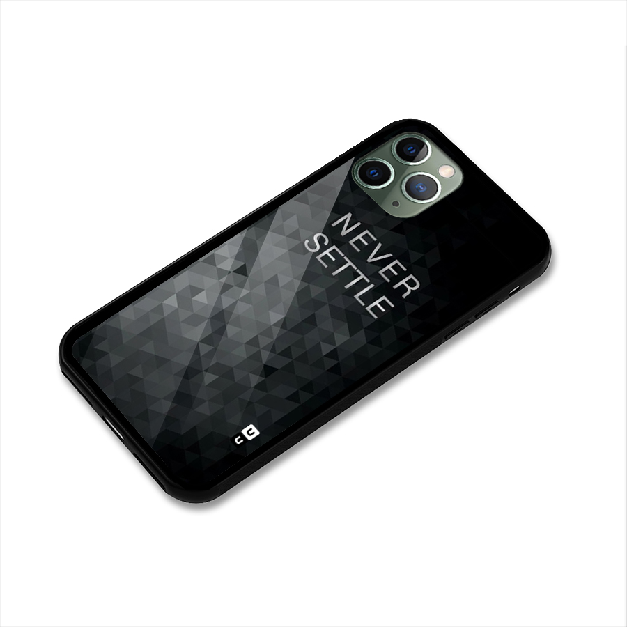 Abstract No Settle Glass Back Case for iPhone 11 Pro