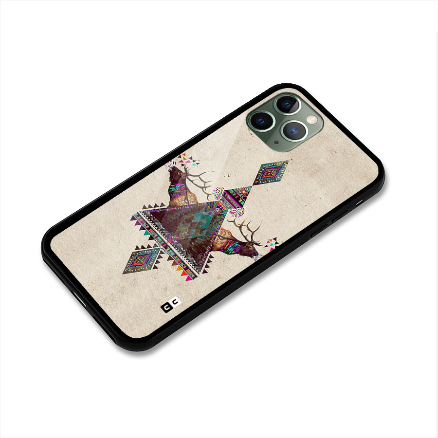 Aesthetic Bull Glass Back Case for iPhone 11 Pro