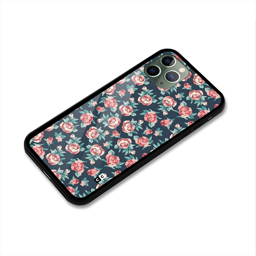 All Art Bloom Glass Back Case for iPhone 11 Pro