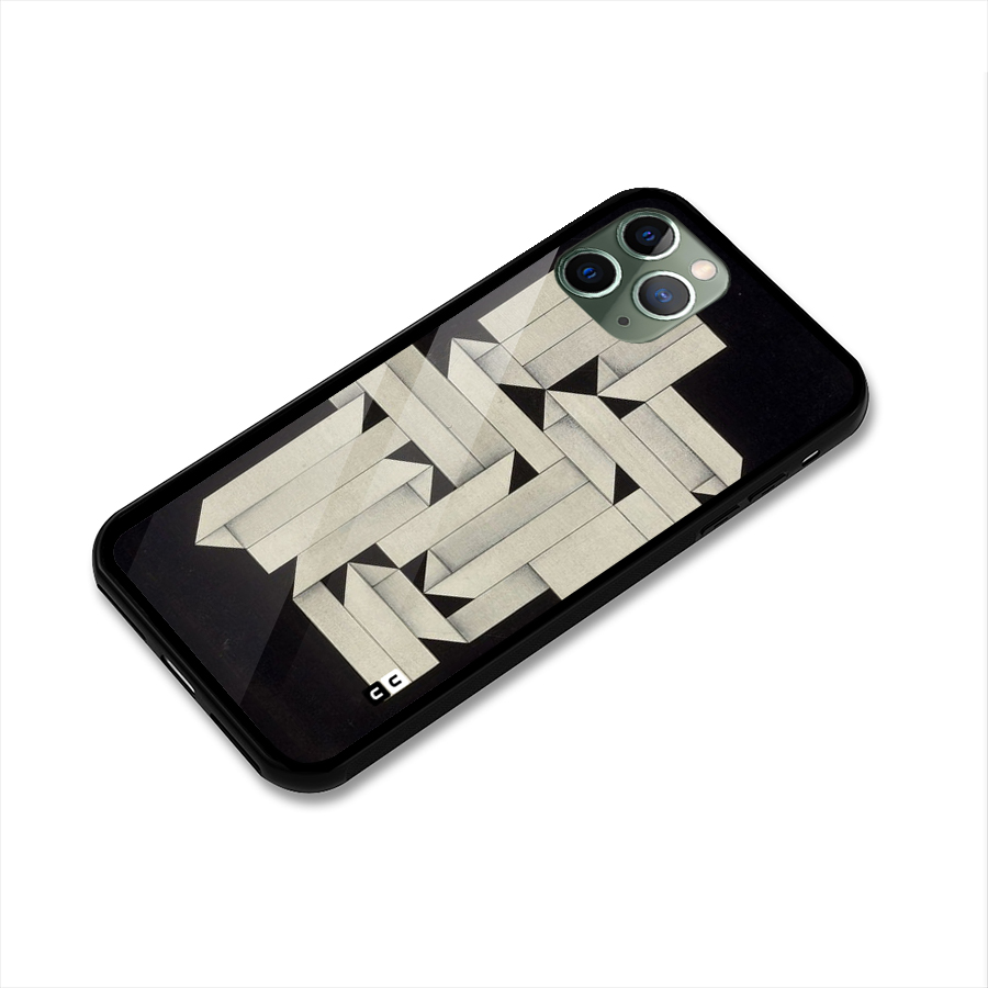 Ancient Rugged Glass Back Case for iPhone 11 Pro