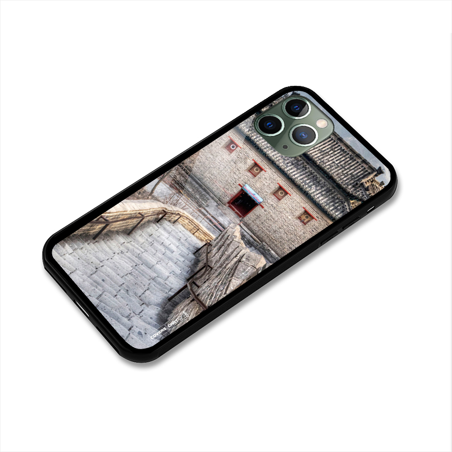 Ancient Strairs Glass Back Case for iPhone 11 Pro