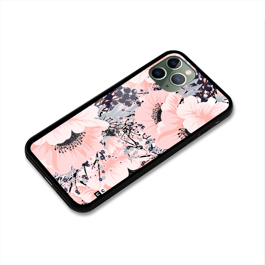 Beautiful Flowers Glass Back Case for iPhone 11 Pro