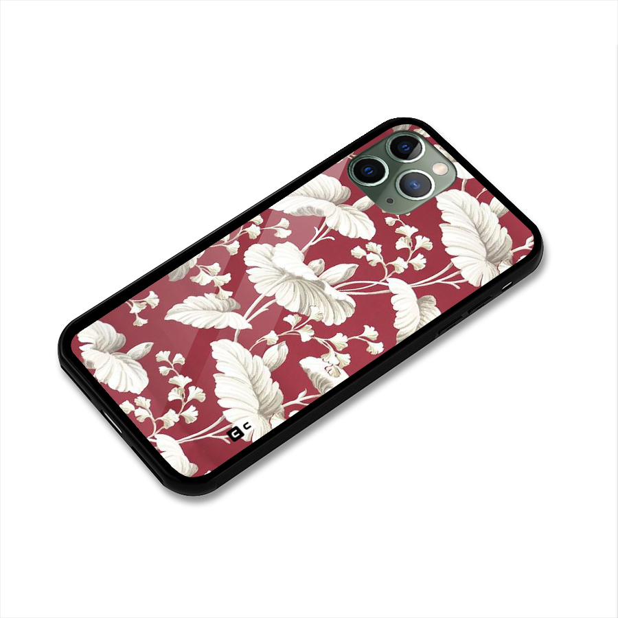 Beautiful Petals Glass Back Case for iPhone 11 Pro