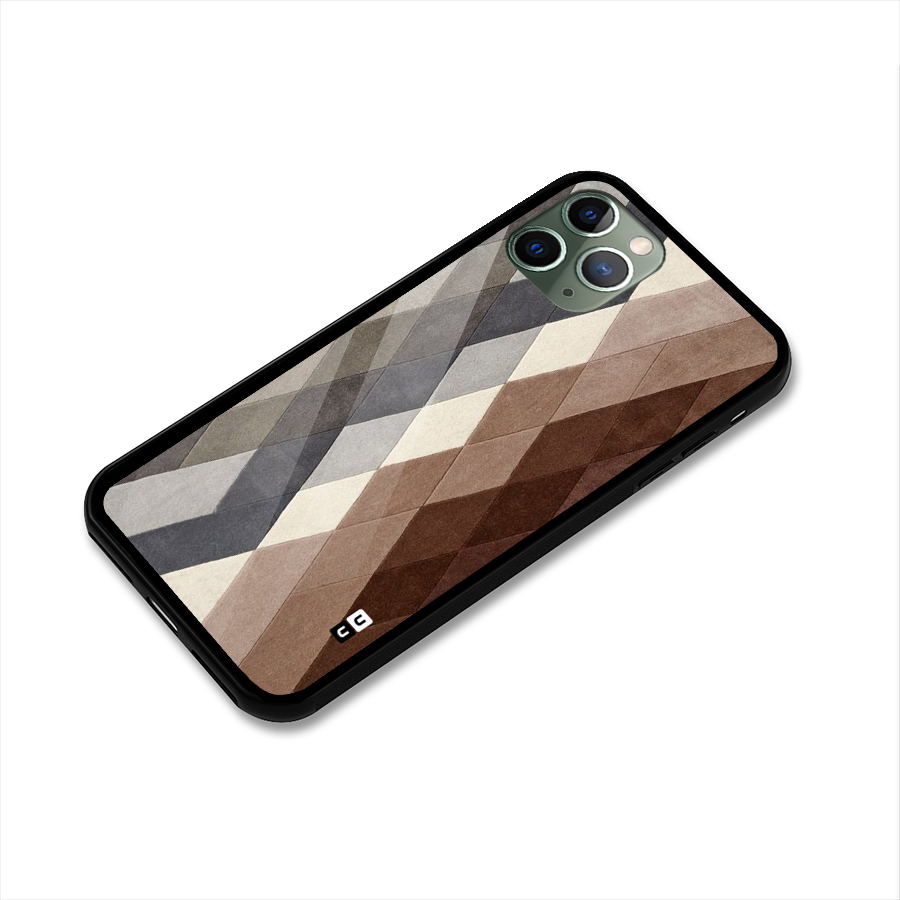 Beautiful Shades Of Diamonds Glass Back Case for iPhone 11 Pro