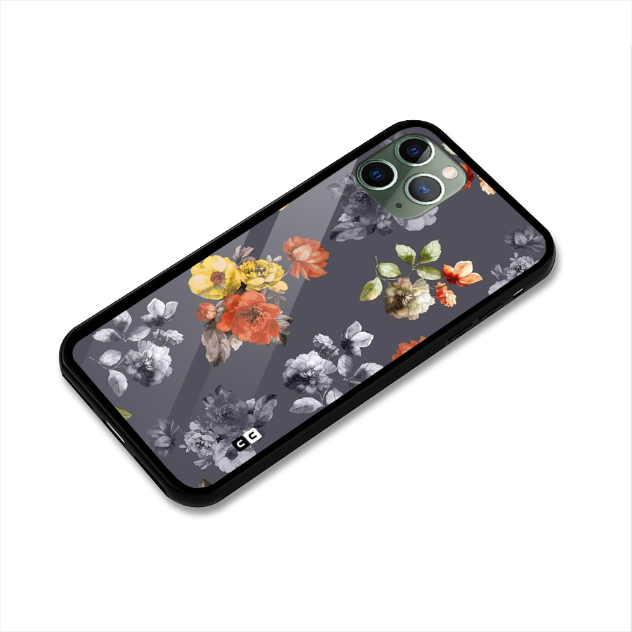 Beauty Art Bloom Glass Back Case for iPhone 11 Pro