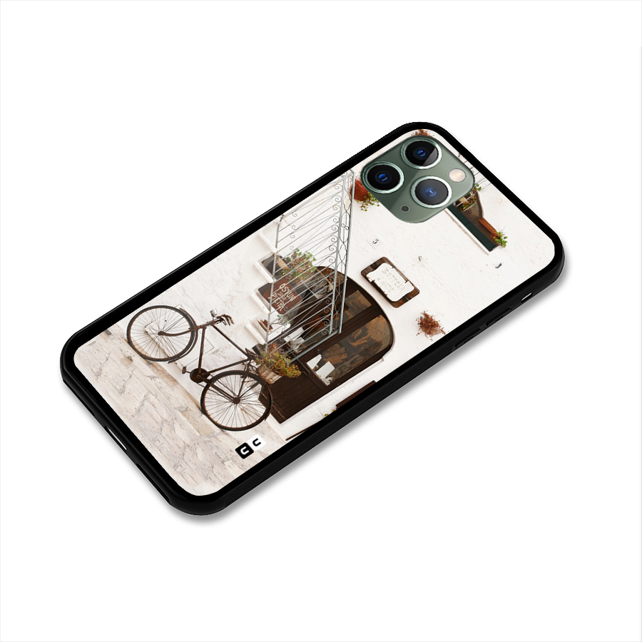 Bicycle Wall Glass Back Case for iPhone 11 Pro