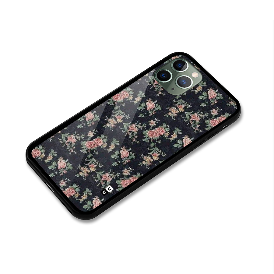 Bloom Black Glass Back Case for iPhone 11 Pro