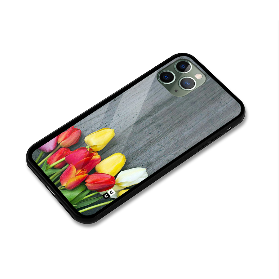 Bloom Grey Glass Back Case for iPhone 11 Pro