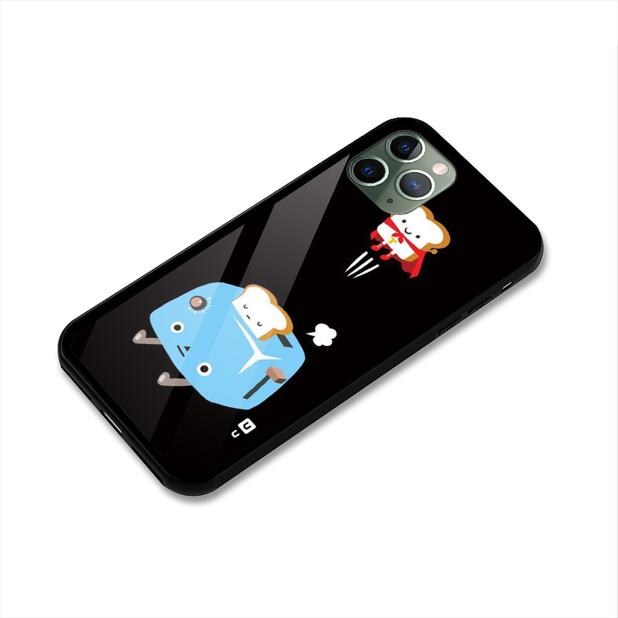 Bread Toast Glass Back Case for iPhone 11 Pro