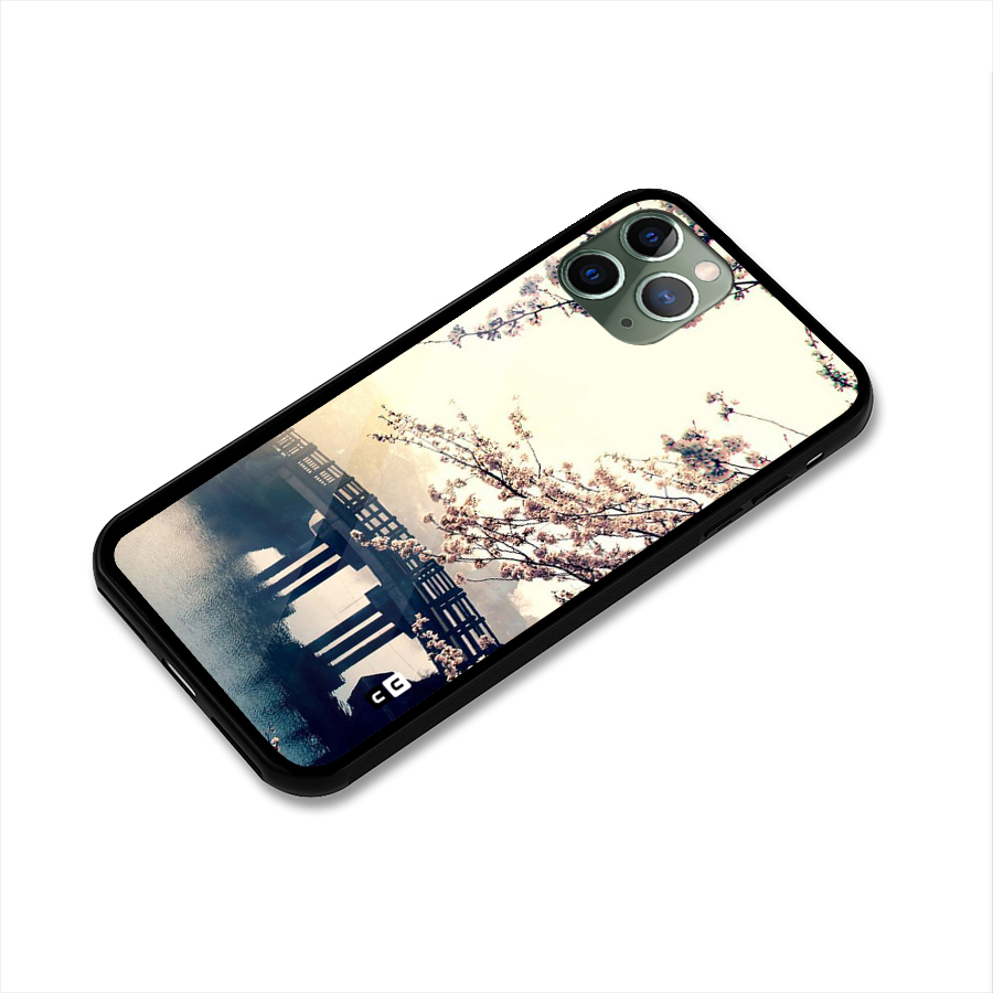 Bridge Blossom Glass Back Case for iPhone 11 Pro