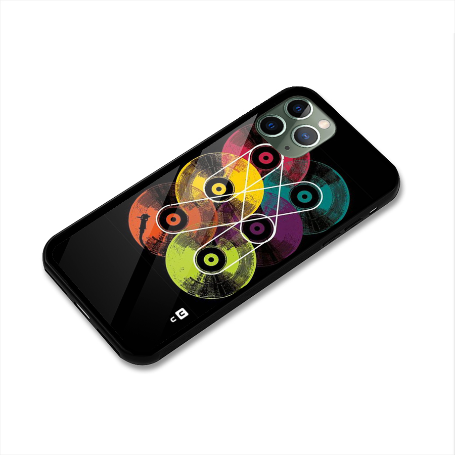 CD Tapes Glass Back Case for iPhone 11 Pro