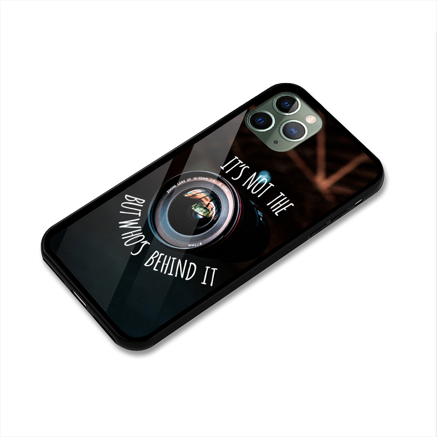 Camera Quote Glass Back Case for iPhone 11 Pro
