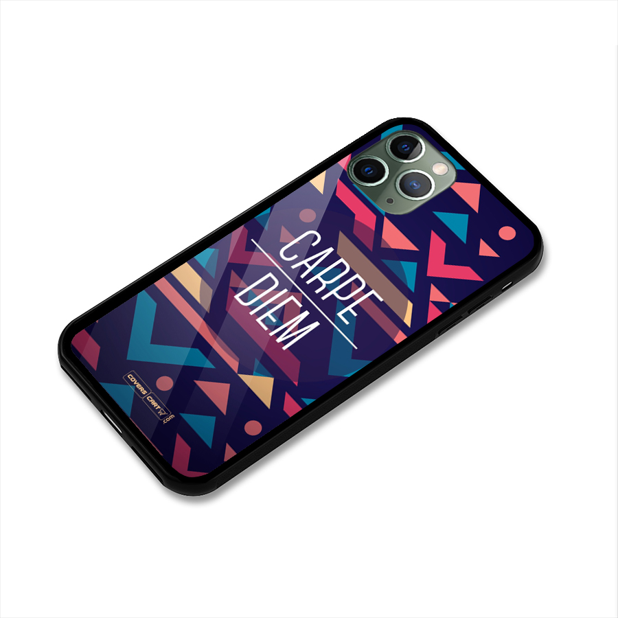 Carpe Diem Glass Back Case for iPhone 11 Pro