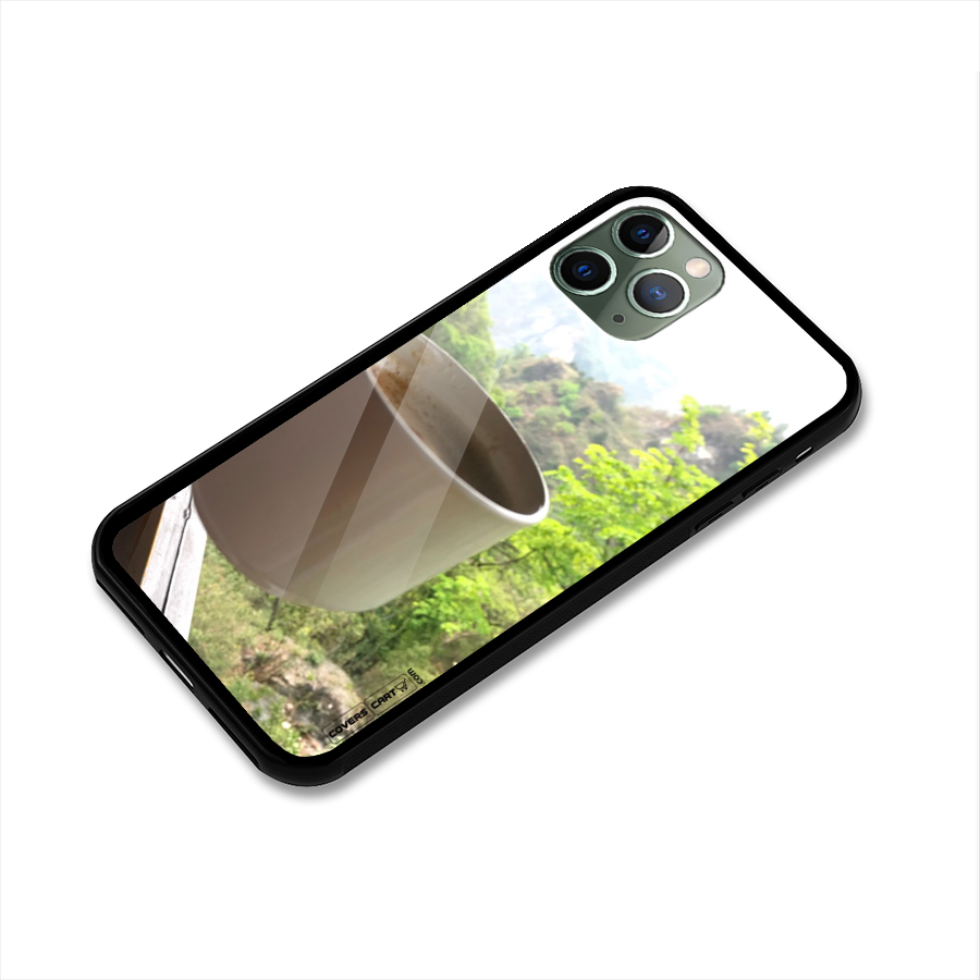 Chai With Mountain View Glass Back Case for iPhone 11 Pro