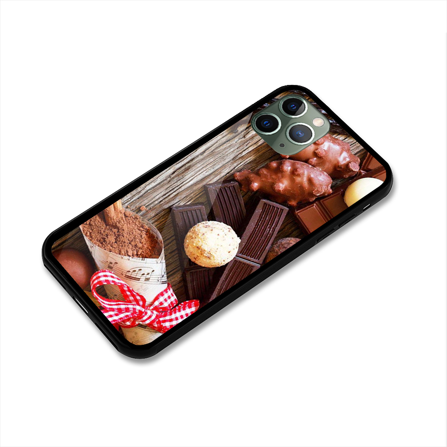 Chocolate Candies Glass Back Case for iPhone 11 Pro