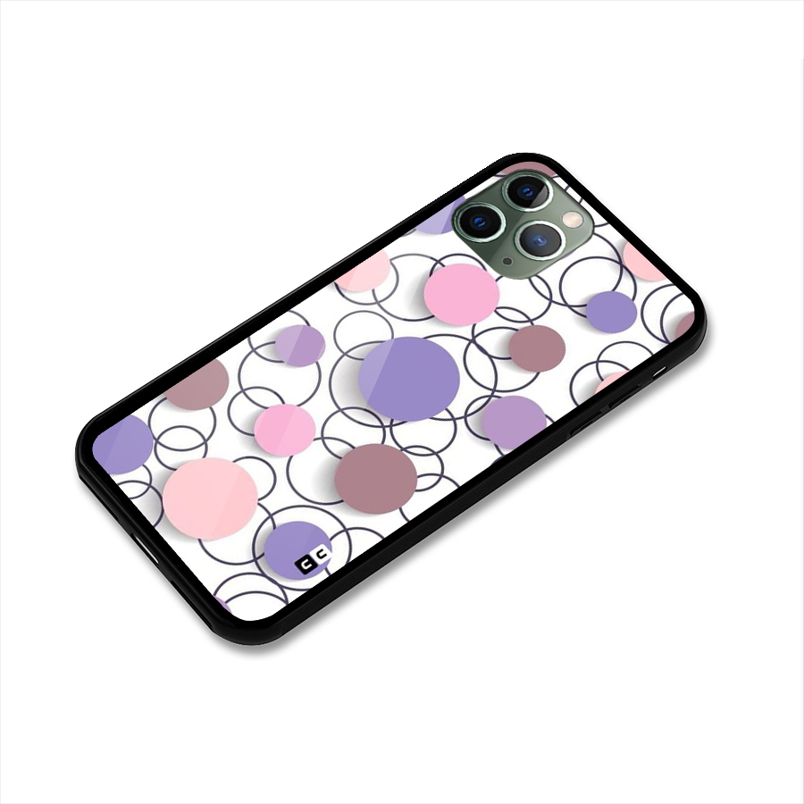 Circles And More Glass Back Case for iPhone 11 Pro