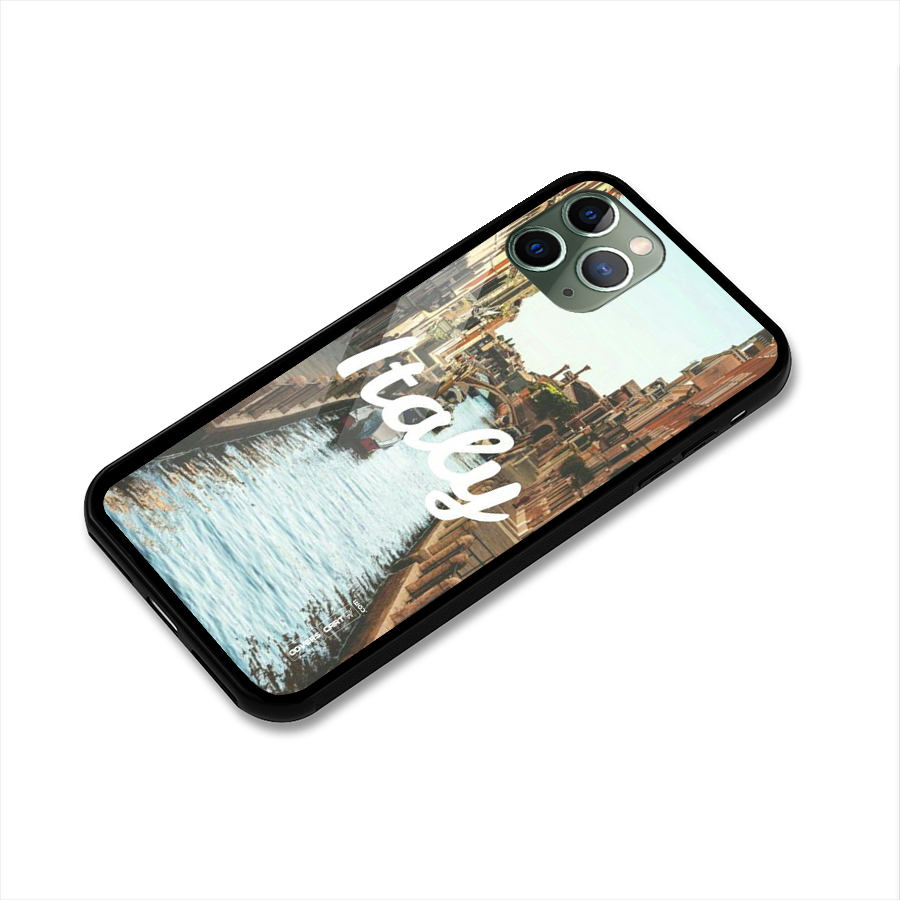 City Travel Glass Back Case for iPhone 11 Pro