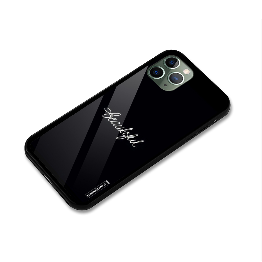 Classic Beautiful Glass Back Case for iPhone 11 Pro